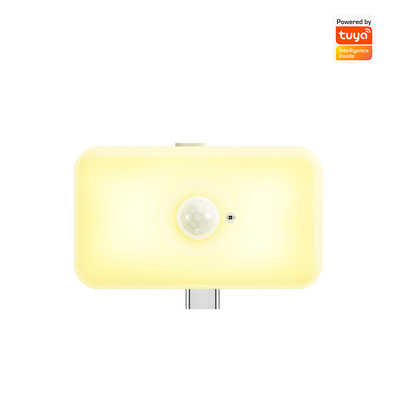 تويا WIFI PIR جهاز استشعار الحركة جهاز استشعار الجسم البشري ذكي LED Night ضوء Detection App Voice Works with اليكسا جوجل بيت مناسب لغرف النوم والمطبخ والسلالم والممرات