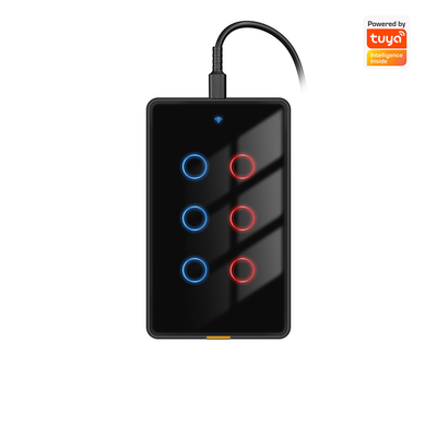 تويا WiFi Wall يلمس يُحوّل النوع ج ، RF433 اللاسلكي ، مع جهاز توقيت والتحكم الصوتي ، متوافق مع اليكسا و جوجل بيت وتطبيقات ذكي بيت