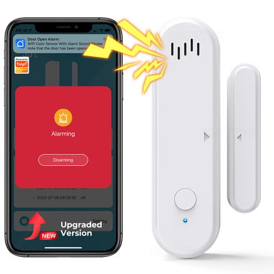 سعر جيد جهاز استشعار تويا ذكي Life Timing يعمل مع اليكسا جوجل بيت Arm And Disarm جهاز استشعار تويا ذكي WiFi Door Window الانترنت