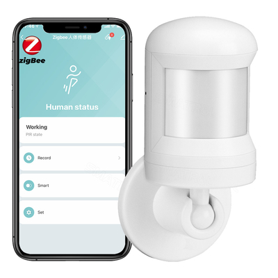 سعر جيد نظام أمن المنزل اللاسلكي زيجبي PIR Sensor نظام أمن المنزل اللاسلكي زيجبي 3.0 ذكي بيت ذكي Life APP كاشف كاشف الانترنت