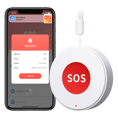 سعر جيد تويا WIFI زر مكالمة SOS الذكي الرعاية اللاسلكية المكالمة الذكية نظام مكالمة الممرضة الاتصال الكبار تنبيه المريض نظام المساعدة الحياة الذكية الانترنت
