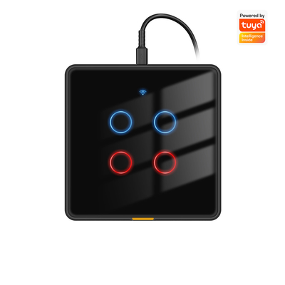 سعر جيد تويا WiFi يلمس Wall يُحوّل النوع ج، معيار الاتحاد الأوروبي، RF433, 110-240V، مع جهاز توقيت وتحكم صوتي، متوافق مع اليكسا و جوجل بيت لإضاءة المنزل الذكي الانترنت