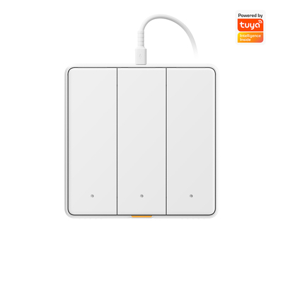 سعر جيد Tuya WIFI touch Switch المنزل الذكي مع تطبيق التوقيت الصوتي من النوع C Alexa، Google Home RF433 Smart EU Wall Light Button Switch الانترنت