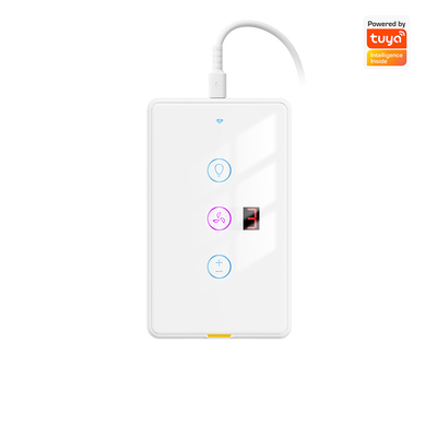 سعر جيد تويا WiFi معجب ضوء يُحوّل النوع ج مع جهاز توقيت وتحكم صوتي، متوافق مع اليكسا و جوجل بيت للاتصال بالمنزل الذكي الانترنت