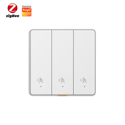 سعر جيد Tuya ZigBee رادار جهاز استشعار الحركة التبديل الاستشعار لا منزل ذكي محايد الاتحاد الأوروبي ضوء الحائط أزرار إيقاف لا مكثف تطبيق توقيت الانترنت